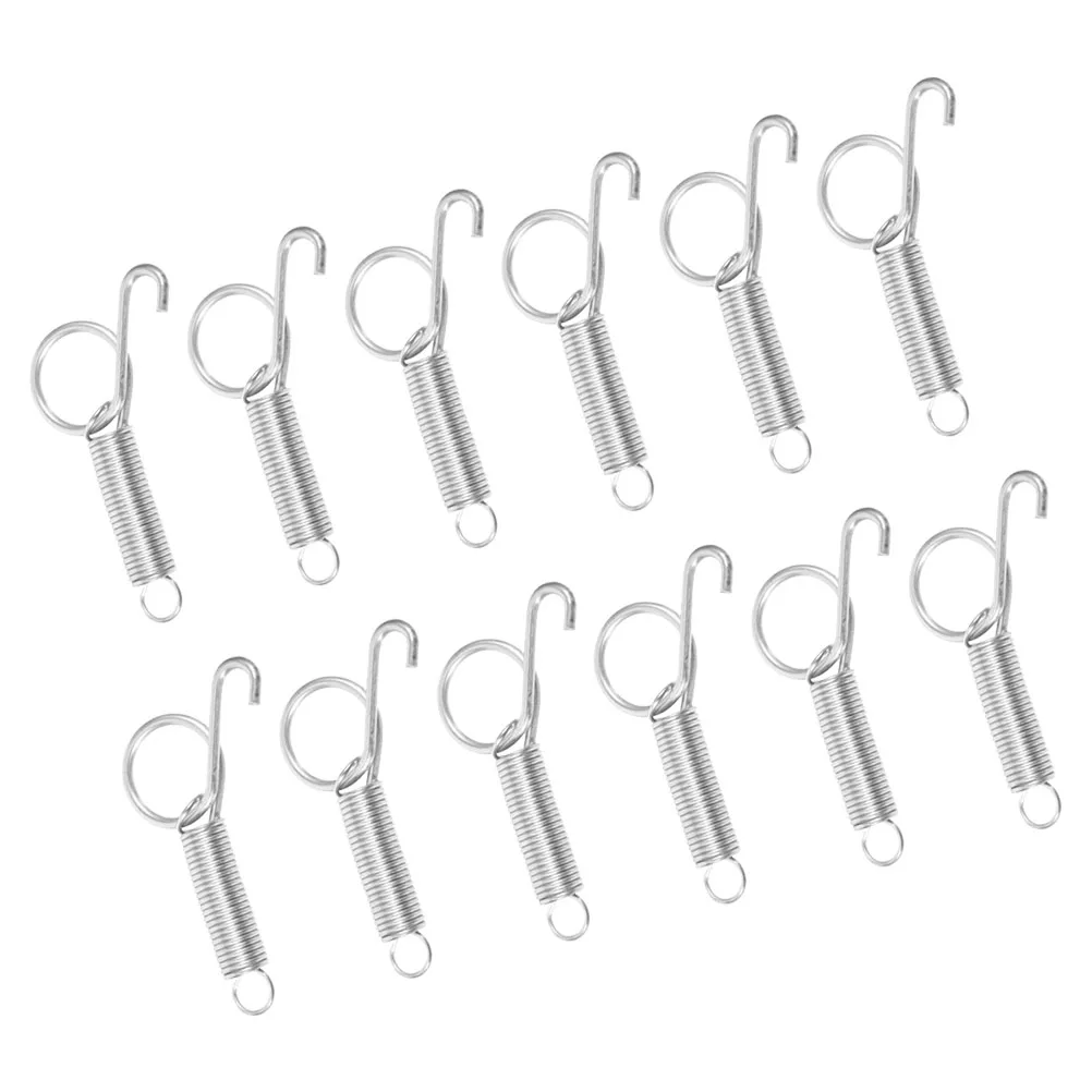 12pcs Rabbit Cage Spring Hooks Metal Latch Bird Utensil Fixed Silver Door Stainless Steel Pet Cage Fixing Hooks Safe Durable
12pcs Rabbit Cage Spring Hooks Metal Latch Bird Utensil Fixed Silver Door Stainless Steel Pet Cage Fixing Hooks Safe Durable