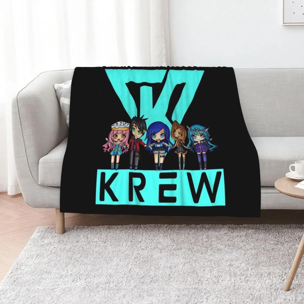 Krew Throw Blanket Fade Resistant Durable Throw Blanket
Krew Throw Blanket Fade Resistant Durable Throw Blanket