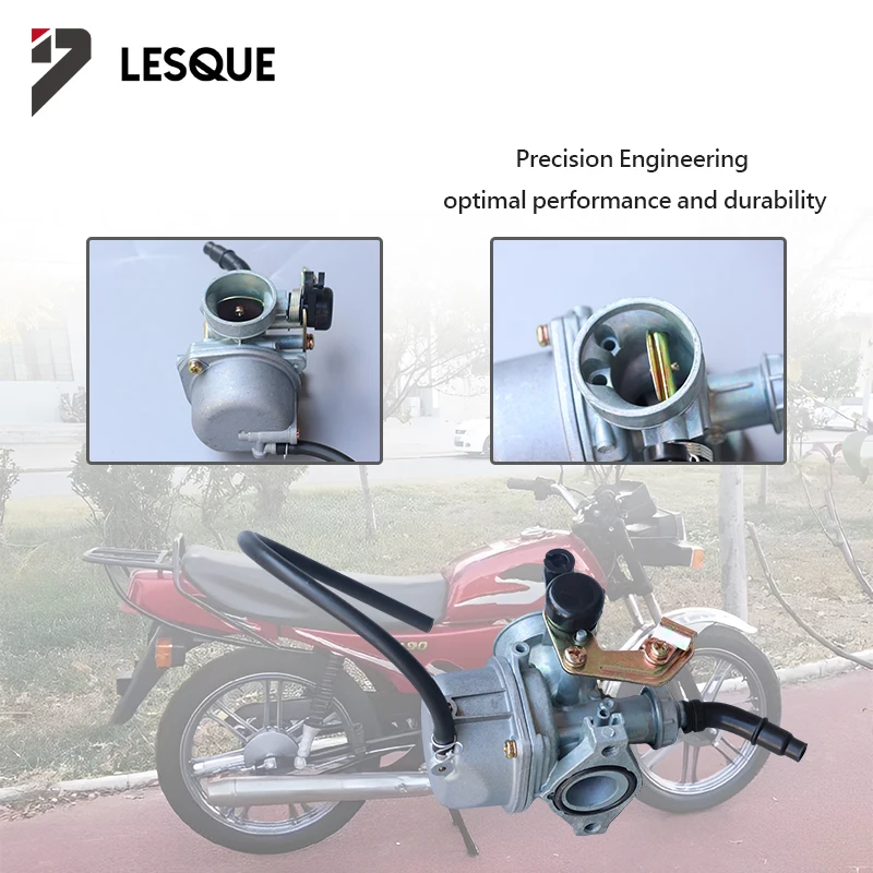 LESQUE Pit Dirt Bike Aluminum Carb Carburetor For 50cc 70cc 90cc 110cc 125cc Quad Enduro Go Kart ATV Moped Motorcycle Engines
LESQUE Pit Dirt Bike Aluminum Carb Carburetor For 50cc 70cc 90cc 110cc 125cc Quad Enduro Go Kart ATV Moped Motorcycle Engines