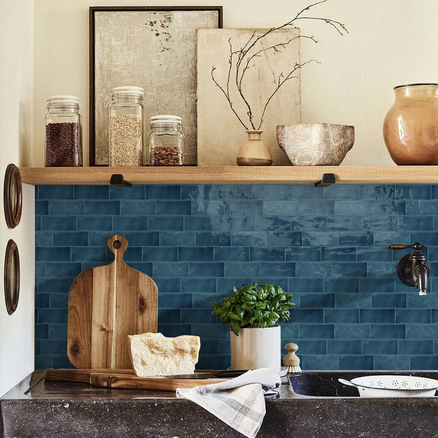 8/16/32 pieces of self-adhesive wall sticker wallpaper, reusable on all surfaces, washable, waterproof imitation ceramic surface
8/16/32 pieces of self-adhesive wall sticker wallpaper, reusable on all surfaces, washable, waterproof imitation ceramic surface