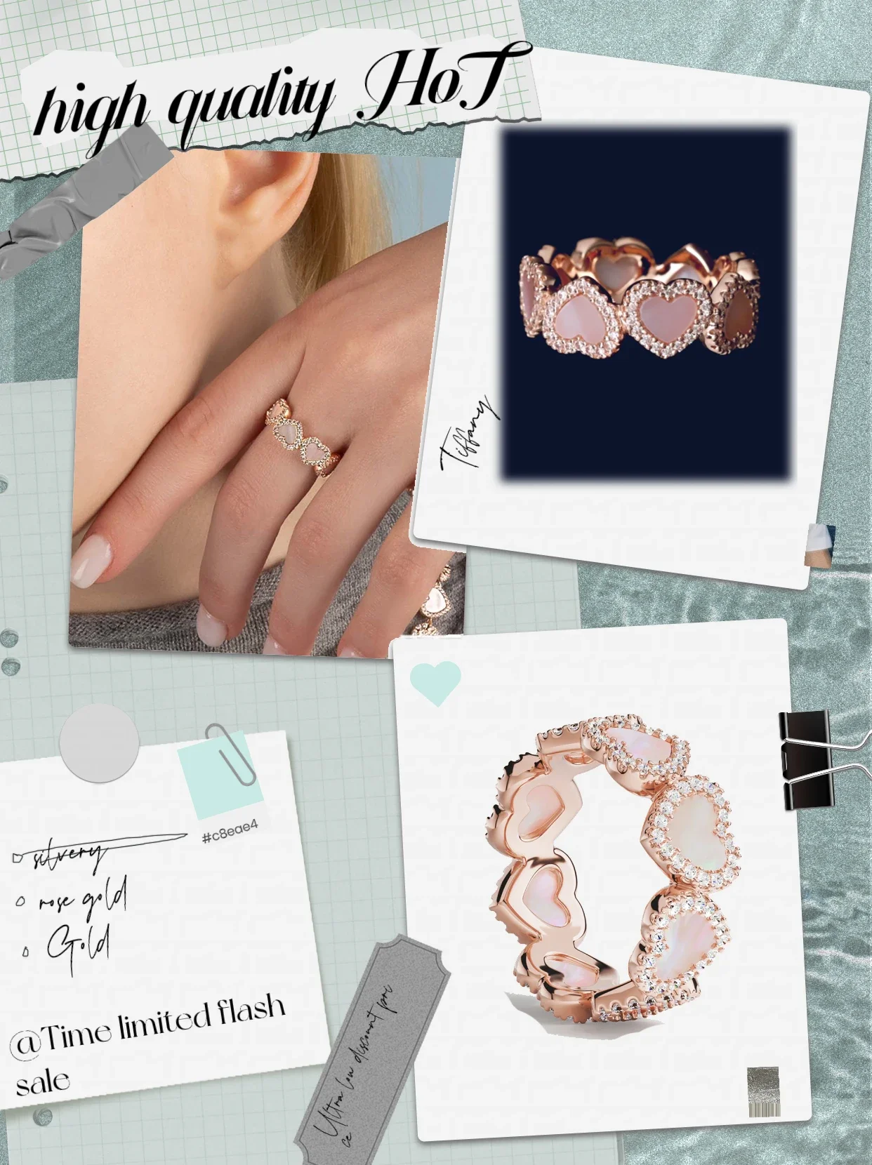 Кольцо из цельного серебра S925 с микроинкрустацией цирконом Mother Shell Love, благородная и роскошная женская любовь в европейском и американском стиле
Кольцо из цельного серебра S925 с микроинкрустацией цирконом Mother Shell Love, благородная и роскошная женская любовь в европейском и американском стиле