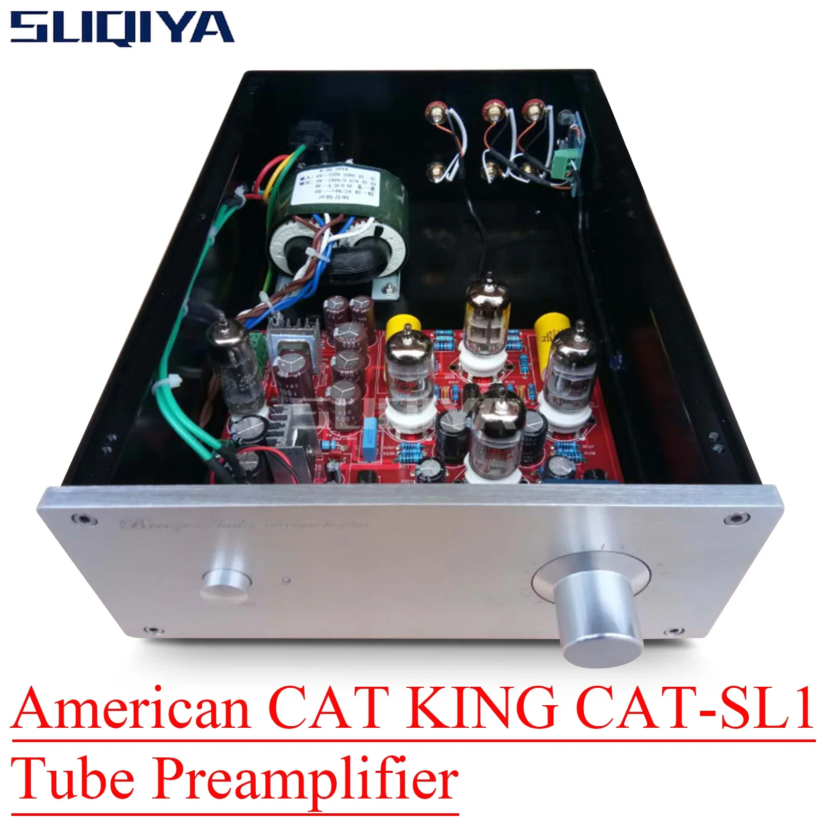SUQIYA-американский ламповый предусилитель CAT KING CAT-SL1 6Z4 ECC82 ECC83S 6922 12AU7 12AX7 ламповый предусилитель HIFI усилитель аудио
SUQIYA-американский ламповый предусилитель CAT KING CAT-SL1 6Z4 ECC82 ECC83S 6922 12AU7 12AX7 ламповый предусилитель HIFI усилитель аудио
