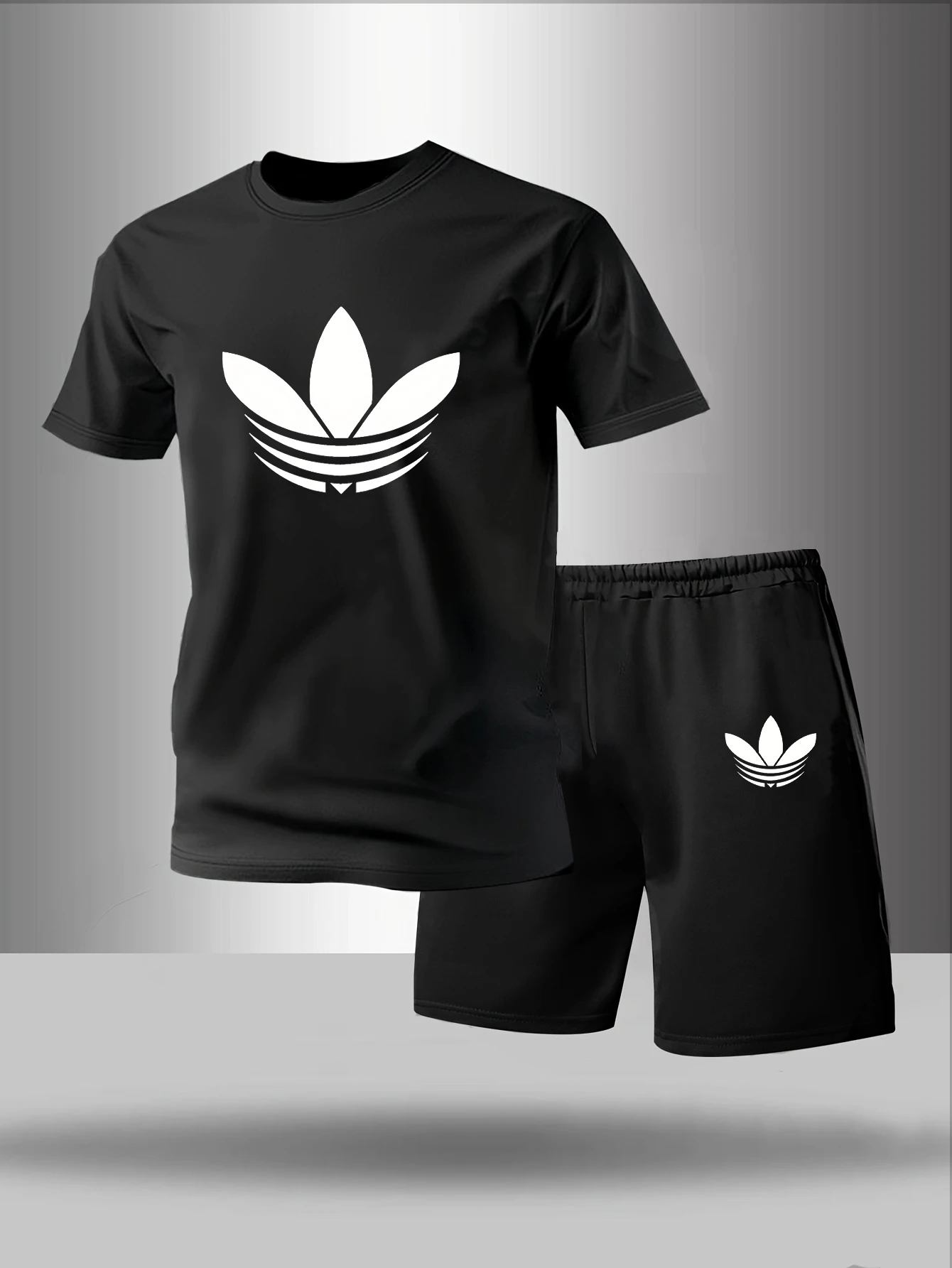 Мужская пижама из двух частей для весны, лета, осени и зимы, с короткими рукавами и шортами, модный домашний костюм с геометрическим узором.
Мужская пижама из двух частей для весны, лета, осени и зимы, с короткими рукавами и шортами, модный домашний костюм с геометрическим узором.