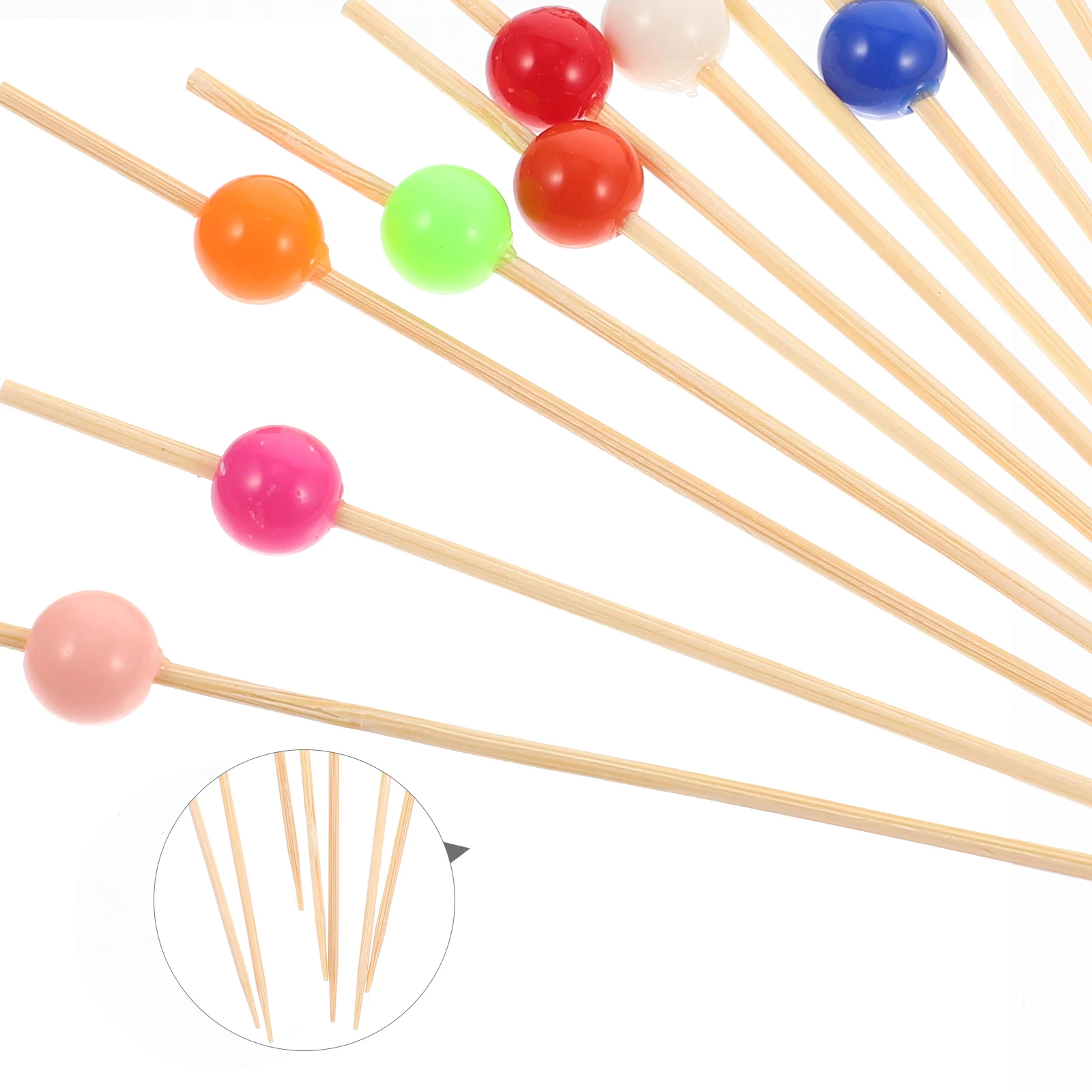 100pcs Bamboo Fruit Disposable Cocktail Decorative Food Picks For Party Wedding Household Use Smooth Sturdy Lightweight Bamboo
100pcs Bamboo Fruit Disposable Cocktail Decorative Food Picks For Party Wedding Household Use Smooth Sturdy Lightweight Bamboo
