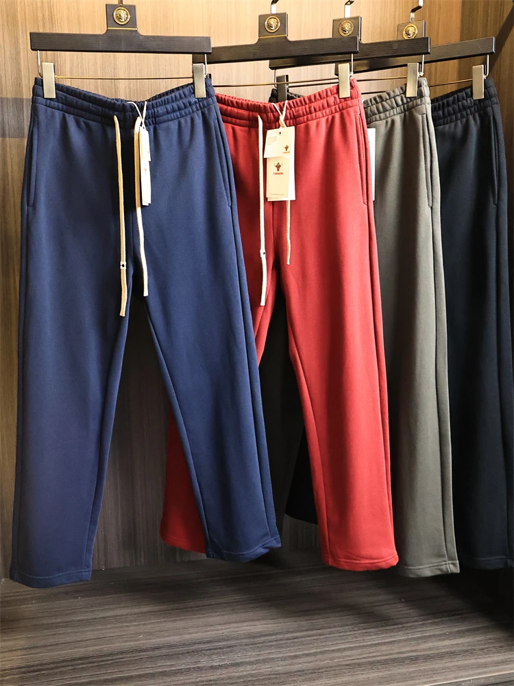 Classic Loop Cotton Sweatpants Men's Pure Cotton Breathable Sports Cuffed Versatile Autumn Faion Urban Sle Straight Leg
Classic Loop Cotton Sweatpants Men's Pure Cotton Breathable Sports Cuffed Versatile Autumn Faion Urban Sle Straight Leg