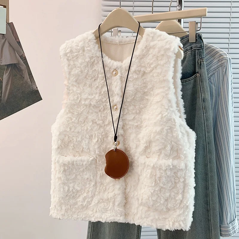 Autumn Winter Loose Lightweight Warm No-Sve Large Size Vest Countryside Sle Faionable oulder Outerwear
Autumn Winter Loose Lightweight Warm No-Sve Large Size Vest Countryside Sle Faionable oulder Outerwear