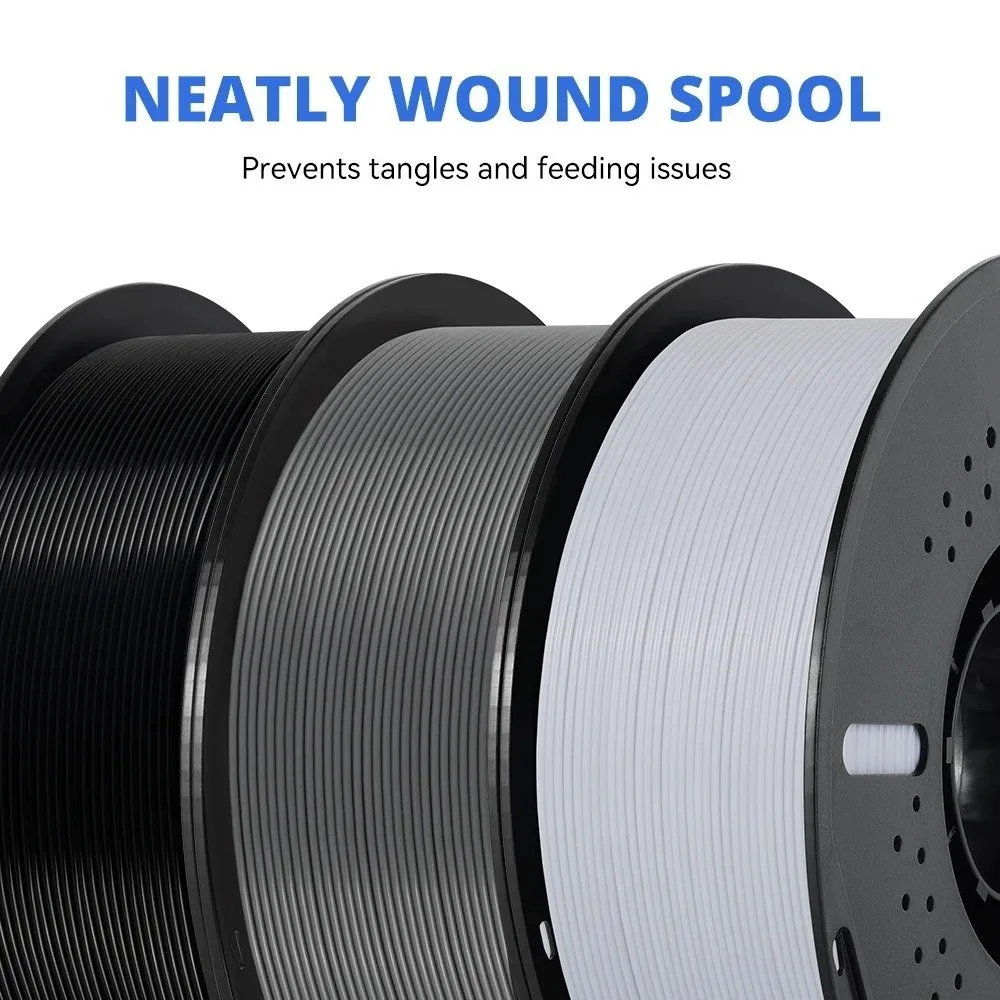 1.75mm PETG 3D Printer Filament 1KG Spool PLA 3D Printing Material Stereoscopic Modeling Neatly Wound Printer Consumables
1.75mm PETG 3D Printer Filament 1KG Spool PLA 3D Printing Material Stereoscopic Modeling Neatly Wound Printer Consumables