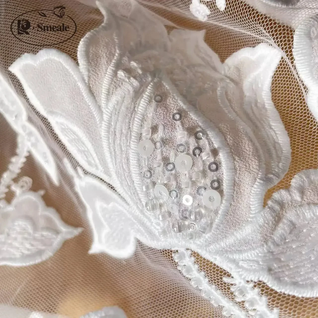 New Big Lotus Flowers Leaves Beaded Sequin Wedding Dress, Advanced Custom-Made Sewing, Fabric Petals, 3D Bridal Lace Fabric
New Big Lotus Flowers Leaves Beaded Sequin Wedding Dress, Advanced Custom-Made Sewing, Fabric Petals, 3D Bridal Lace Fabric