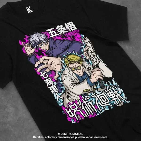 Remera de Satoru x Nanami V1 Vintage Special Unisex T-shirt Anime Shirt,Soft Tee All Size
Remera de Satoru x Nanami V1 Vintage Special Unisex T-shirt Anime Shirt,Soft Tee All Size