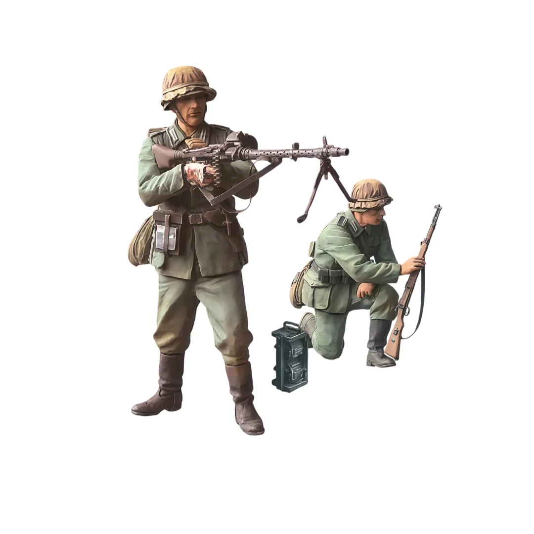 Набор для сборки модели из смолы 1/35, военная тематика, немецкий пулеметчик, в разобранном и неокрашенном виде (GK)
Набор для сборки модели из смолы 1/35, военная тематика, немецкий пулеметчик, в разобранном и неокрашенном виде (GK)