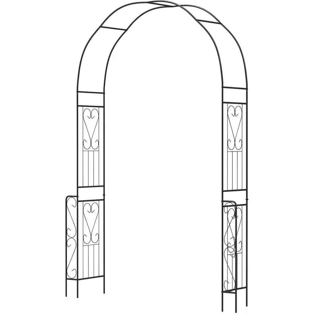 Sturdy Metal Garden Arch Trellis for Climbing Plants, Roses, and Outdoor Weddings
Sturdy Metal Garden Arch Trellis for Climbing Plants, Roses, and Outdoor Weddings