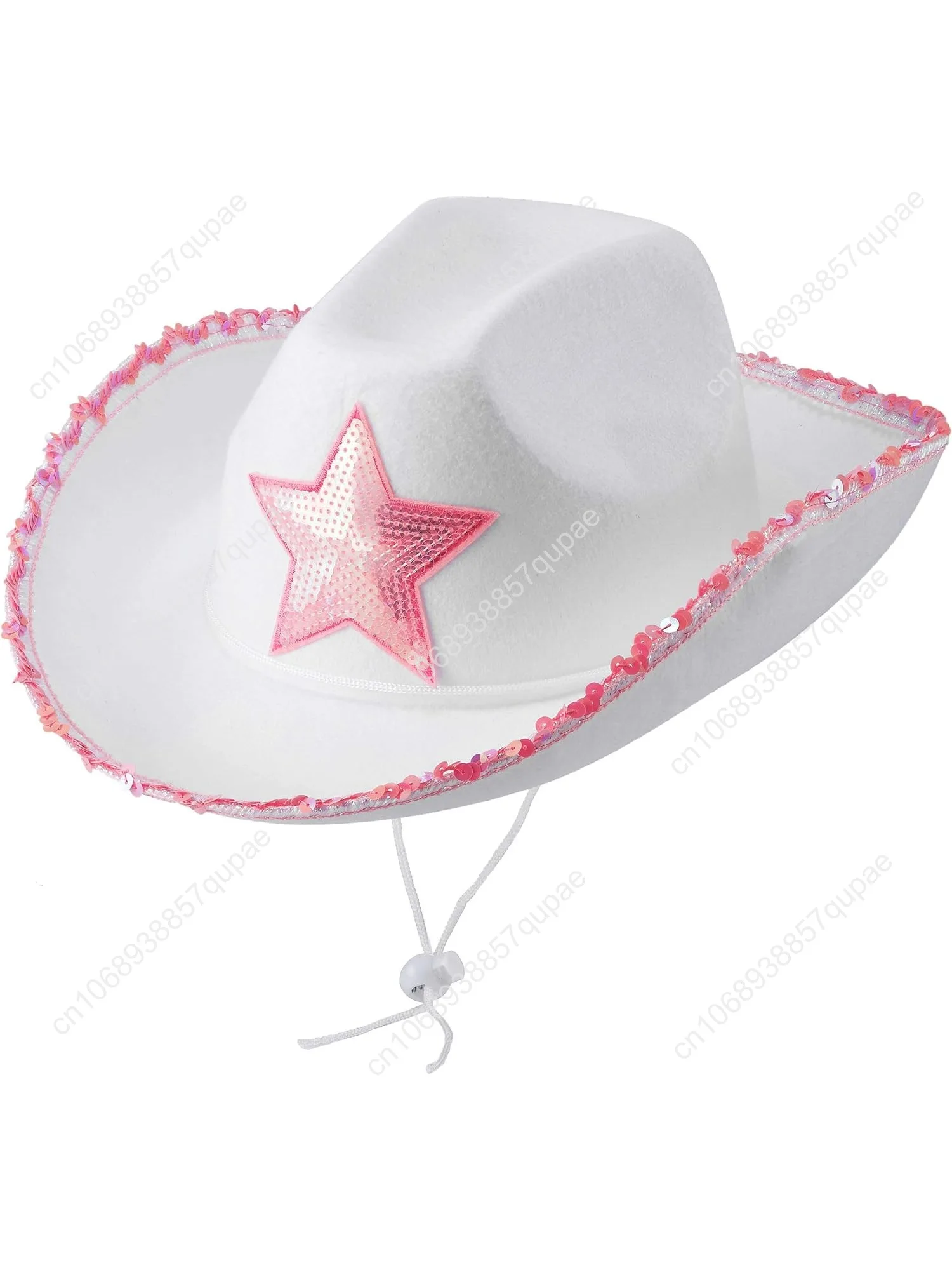 Bedwina White Cowgirl Hat - Felt Cowboy Hat with White Trim and Adjustable Neck-String Fits Most Women and Girls for Bacheloret
Bedwina White Cowgirl Hat - Felt Cowboy Hat with White Trim and Adjustable Neck-String Fits Most Women and Girls for Bacheloret