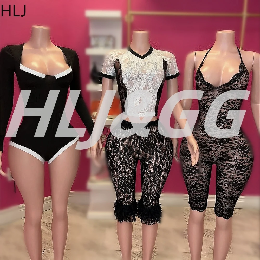 HLJ Y2K Fashion Lace See Though Two Piece Sets Women V Neck Rhinestone Short Sleeve Slim Crop Top + Ruffle Skinny Shorts Outfits
HLJ Y2K Fashion Lace See Though Two Piece Sets Women V Neck Rhinestone Short Sleeve Slim Crop Top + Ruffle Skinny Shorts Outfits