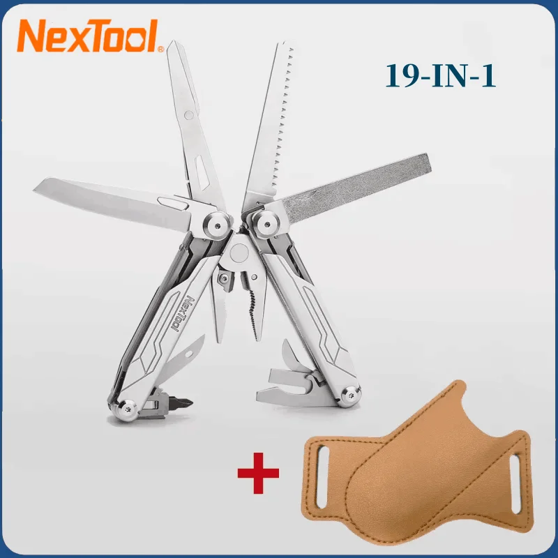 NexTool 19 in 1 EDC Multitool Plier Cable Wire Cutter Multifunctional Multi Tool Outdoor Folding Pliers
NexTool 19 in 1 EDC Multitool Plier Cable Wire Cutter Multifunctional Multi Tool Outdoor Folding Pliers