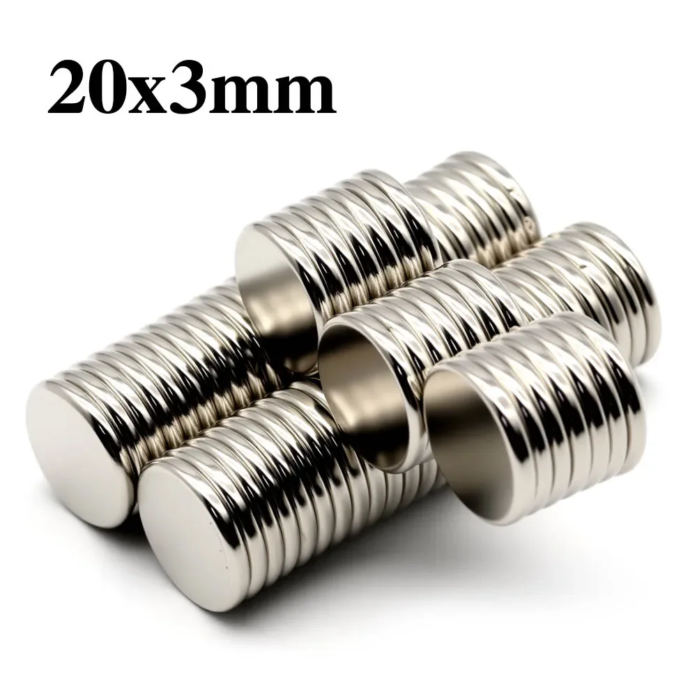 20x3mm Super Powerful Round Magnet Neodymium Magnet NdfeB N35 Strong Permanent Magnetic imanes Refrigerator Magnet
20x3mm Super Powerful Round Magnet Neodymium Magnet NdfeB N35 Strong Permanent Magnetic imanes Refrigerator Magnet