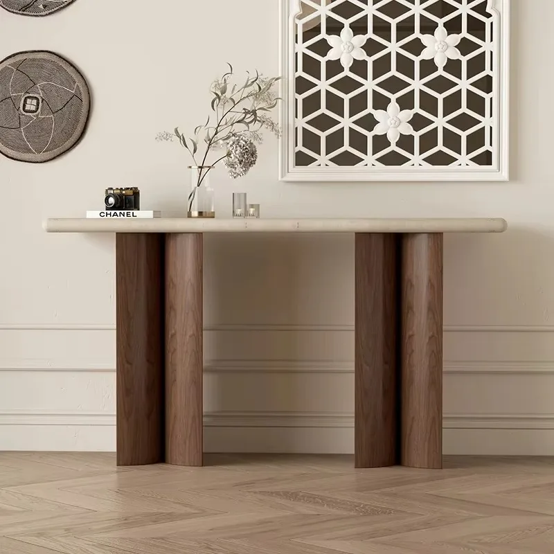 Living Room Luxury Corner Table Modern Design Simple Industrial Console Tables Entrance Hallway Console Ingresso Home Furniture
Living Room Luxury Corner Table Modern Design Simple Industrial Console Tables Entrance Hallway Console Ingresso Home Furniture