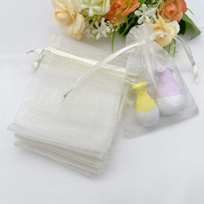 Wedding Decoration Pouch 100pcs Beige Gift Bag Packaging Jewelry Drawstring Storage Bags Organza Bag Mesh Pouch Organza Gift Bag
Wedding Decoration Pouch 100pcs Beige Gift Bag Packaging Jewelry Drawstring Storage Bags Organza Bag Mesh Pouch Organza Gift Bag