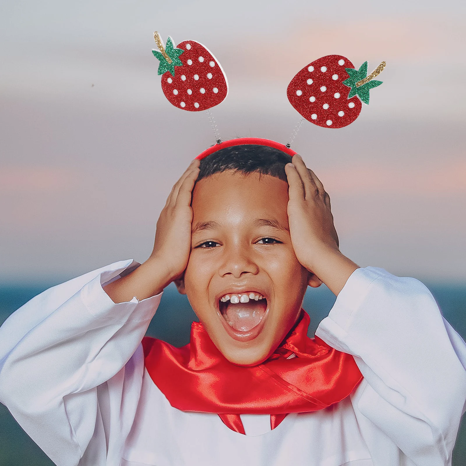 Simulated Fruit Headband Kids Party Photo Prop Cute Girls Strawberries Cartoon Fruits Hair Band Long Lasting Metal Fabric
Simulated Fruit Headband Kids Party Photo Prop Cute Girls Strawberries Cartoon Fruits Hair Band Long Lasting Metal Fabric
