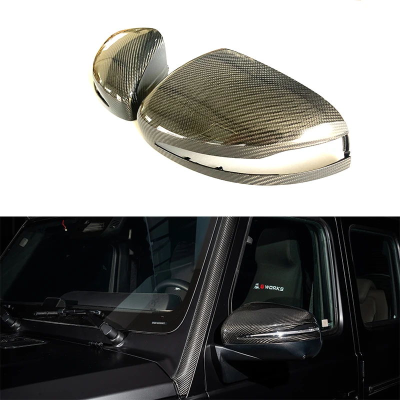 For 2019 Year+ G Class W465 W464 G63 G350 G500 G550 Dry Carbon Replacement Side Mirror Covers for W464 W465 Rearview Mirror Cov
For 2019 Year+ G Class W465 W464 G63 G350 G500 G550 Dry Carbon Replacement Side Mirror Covers for W464 W465 Rearview Mirror Cov