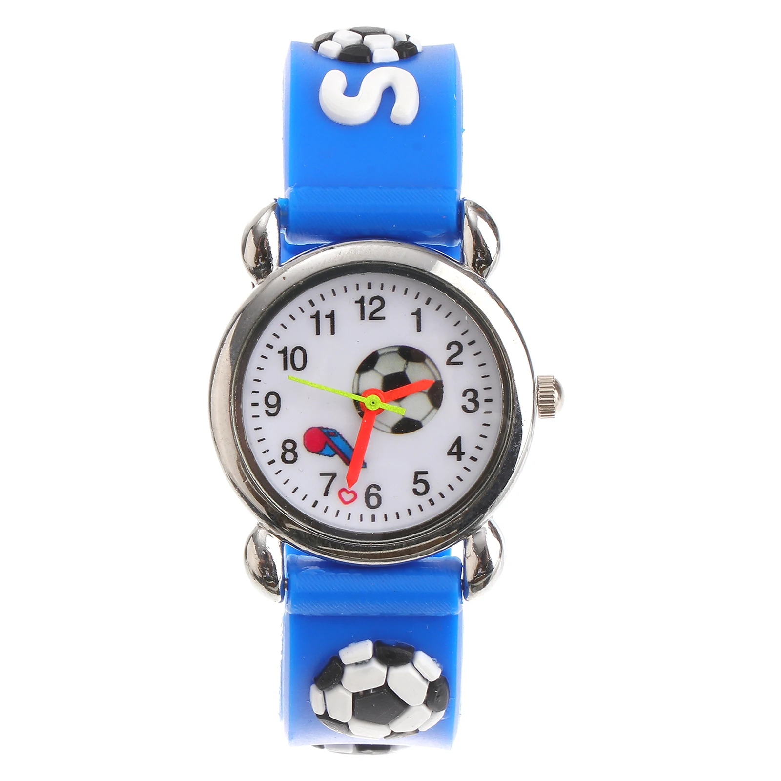 3D Football Whistle Watch Soccer Kids Jelly Cartoon Pupils Wrist Durable Comfortable HighQuality Material LongTime Use Kids
3D Football Whistle Watch Soccer Kids Jelly Cartoon Pupils Wrist Durable Comfortable HighQuality Material LongTime Use Kids