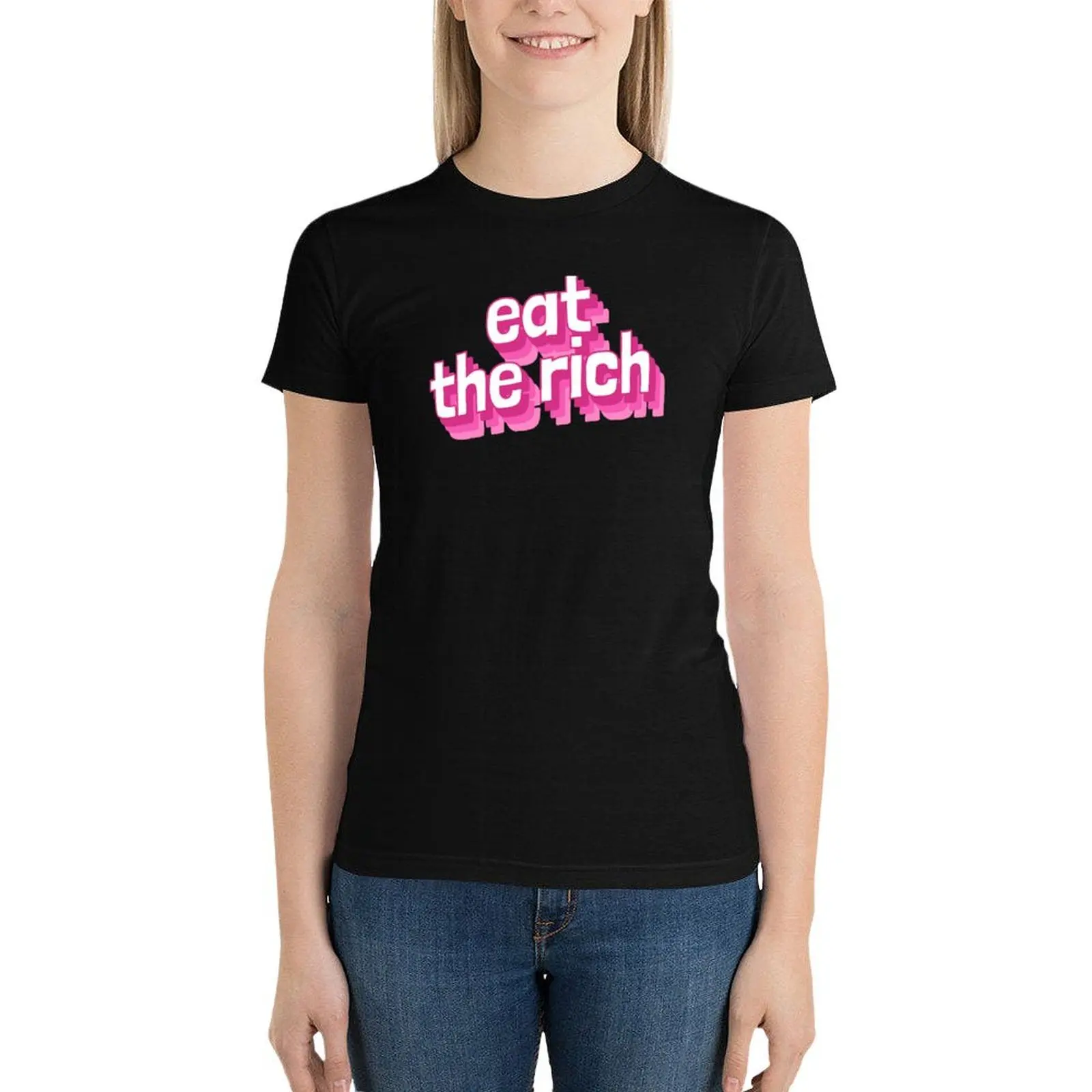 Eat The Rich T-Shirt cute tops animal print shirt for girls western t-shirt dress for Women
Eat The Rich T-Shirt cute tops animal print shirt for girls western t-shirt dress for Women