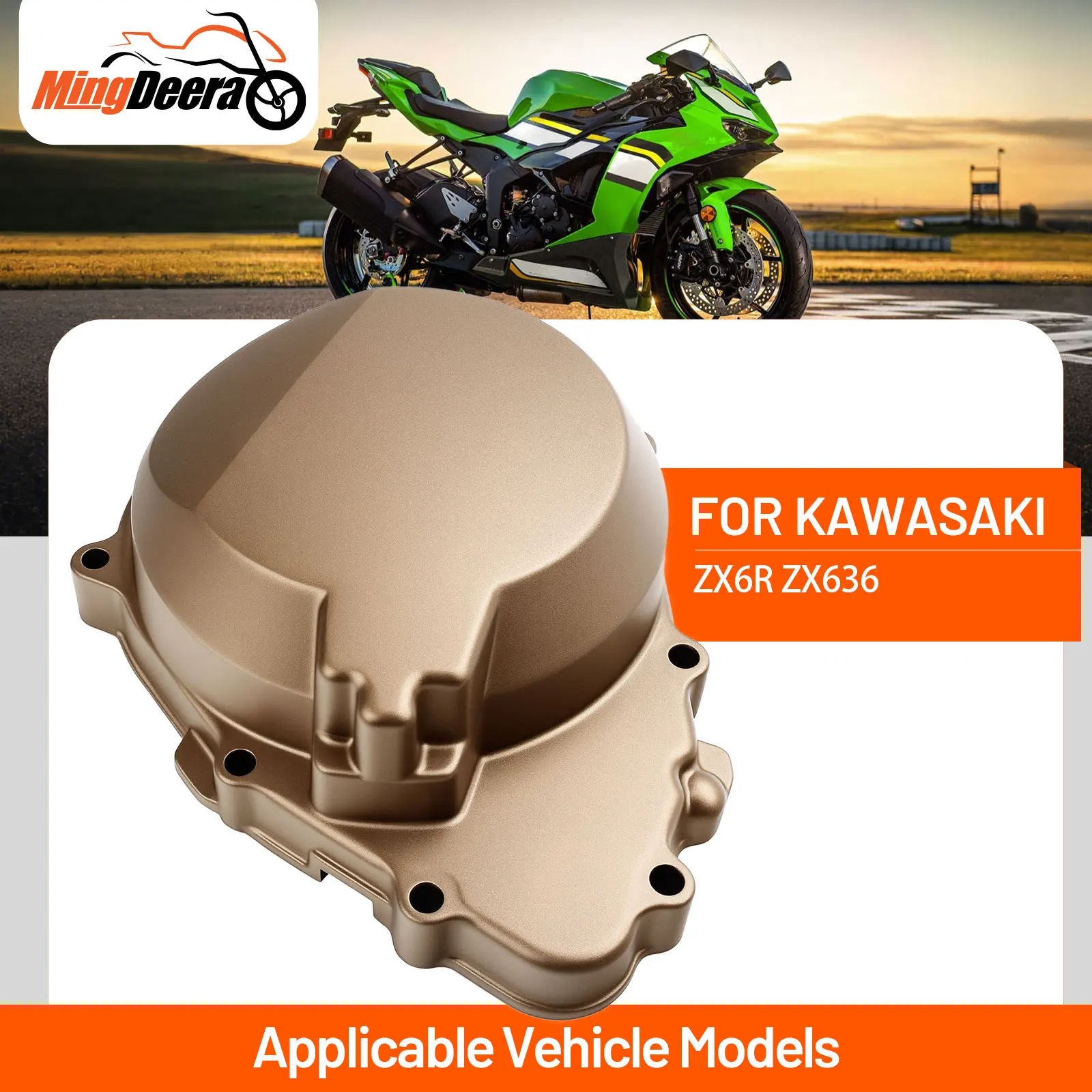Motorcycle Engine Stator Crankcase Gasket Right Engine Stator Cover For Kawasaki ZX6R ZX636 2003-2004 Guard Cap Lid Protector
Motorcycle Engine Stator Crankcase Gasket Right Engine Stator Cover For Kawasaki ZX6R ZX636 2003-2004 Guard Cap Lid Protector