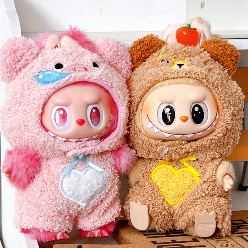Labubu 17cm Sitting Party Vinyl Dolls Cloth Body Suit Toy Third Generation Pull String Puppet Animal Onesie Replacement Costume
Labubu 17cm Sitting Party Vinyl Dolls Cloth Body Suit Toy Third Generation Pull String Puppet Animal Onesie Replacement Costume