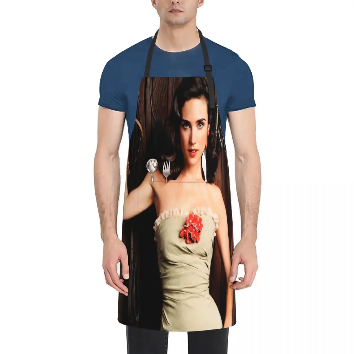 Jennifer Connelly Waterproof Kitchen Apron For Women/Men With Pockets Work Restaurant Shop Waiter Work Uniform
Jennifer Connelly Waterproof Kitchen Apron For Women/Men With Pockets Work Restaurant Shop Waiter Work Uniform