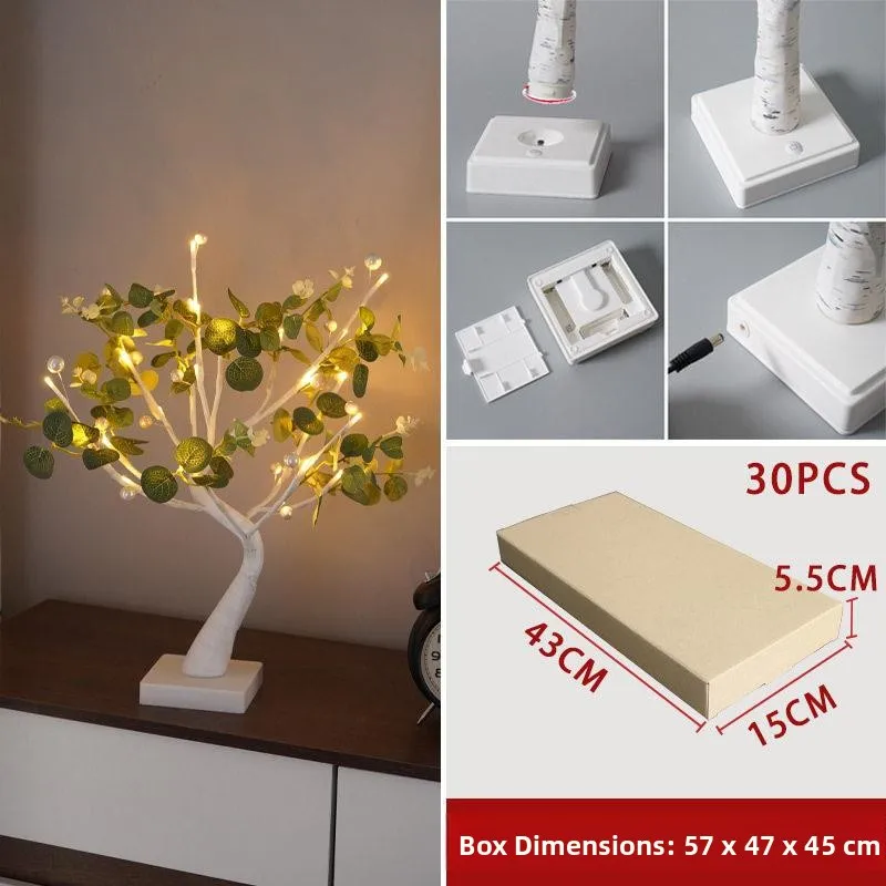 Timed LED Tree Lights Indoor Activity Home Decoration Lights Christmas Party Arrangement Luminous Tree Decoration Features
Timed LED Tree Lights Indoor Activity Home Decoration Lights Christmas Party Arrangement Luminous Tree Decoration Features