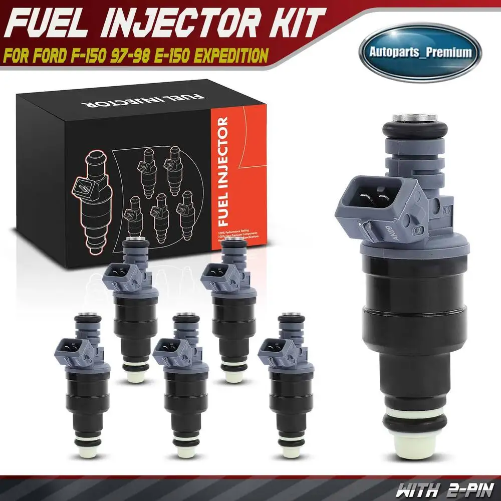 6pcs Fuel Injector for For Ford F-150 1997-1998 E-150 Econoline Club Wagon Windstar
6pcs Fuel Injector for For Ford F-150 1997-1998 E-150 Econoline Club Wagon Windstar