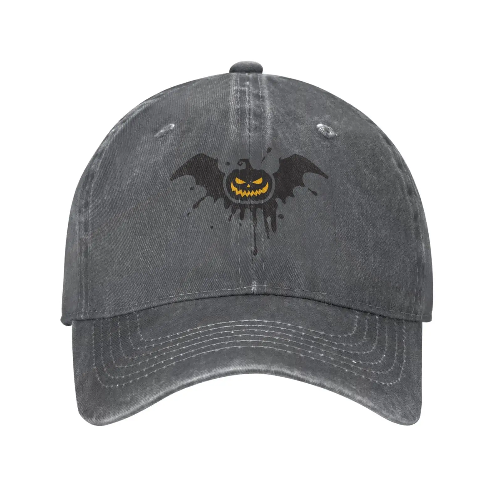 Halloween Baseball Cap Vintage Distressed Adjustable Washed Denim Cotton Dad Trucker Hat Black Fitted for Men Women Unisex
Halloween Baseball Cap Vintage Distressed Adjustable Washed Denim Cotton Dad Trucker Hat Black Fitted for Men Women Unisex