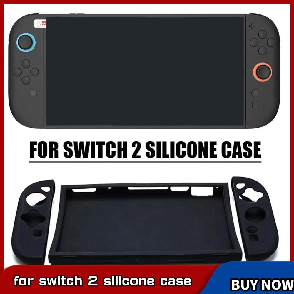 Detachable Silicone Protective Cover For Nintendo Switch 2 Gaming Handheld Controller Shell Case Hand Grip Case Game Console Acc
Detachable Silicone Protective Cover For Nintendo Switch 2 Gaming Handheld Controller Shell Case Hand Grip Case Game Console Acc