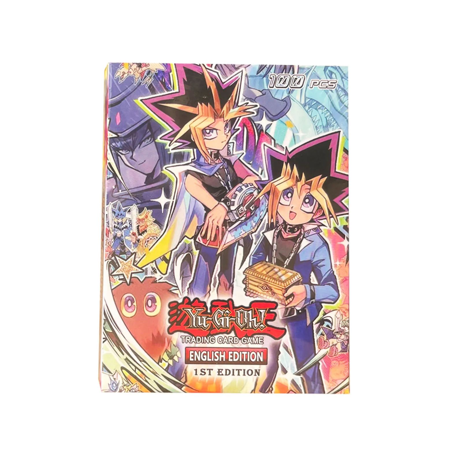 100Pcs No Repeat Holographic Yugioh Card in English YU GI OH Master Duel Competitive Deck Trading Card Game Shiny Collection
100Pcs No Repeat Holographic Yugioh Card in English YU GI OH Master Duel Competitive Deck Trading Card Game Shiny Collection