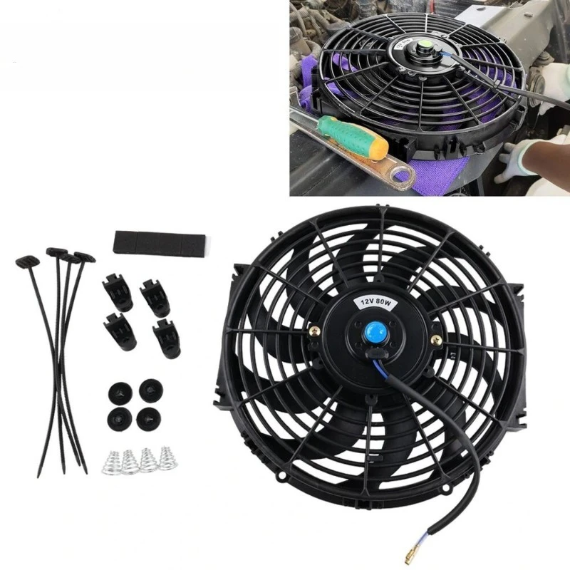 Automobile modification, air conditioning electronic radiator cooling fan universal 7/9/10/12/14/16 80W
Automobile modification, air conditioning electronic radiator cooling fan universal 7/9/10/12/14/16 80W