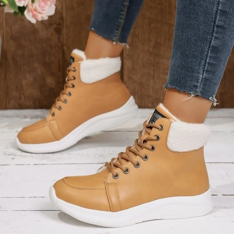 Fleece Thermal Short Tube Women Korean Version Casual Snow Boots Winter New Versatile Cotton Shoes
Fleece Thermal Short Tube Women Korean Version Casual Snow Boots Winter New Versatile Cotton Shoes