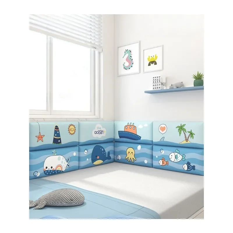 Self-adhesive Wall Stickers Cartoon Wall Corner Soft Bed Head Wall Decor Children Furniture Headboards Kindergarten Classrooms
Self-adhesive Wall Stickers Cartoon Wall Corner Soft Bed Head Wall Decor Children Furniture Headboards Kindergarten Classrooms