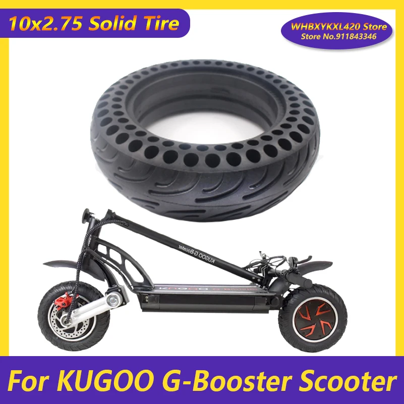 10x2.75 Solid Tire for Kugoo G-Booster G2 Pro Electric Scooter Non-Pneumatic Tyre Accessories 85/65-6.5 Tires
10x2.75 Solid Tire for Kugoo G-Booster G2 Pro Electric Scooter Non-Pneumatic Tyre Accessories 85/65-6.5 Tires