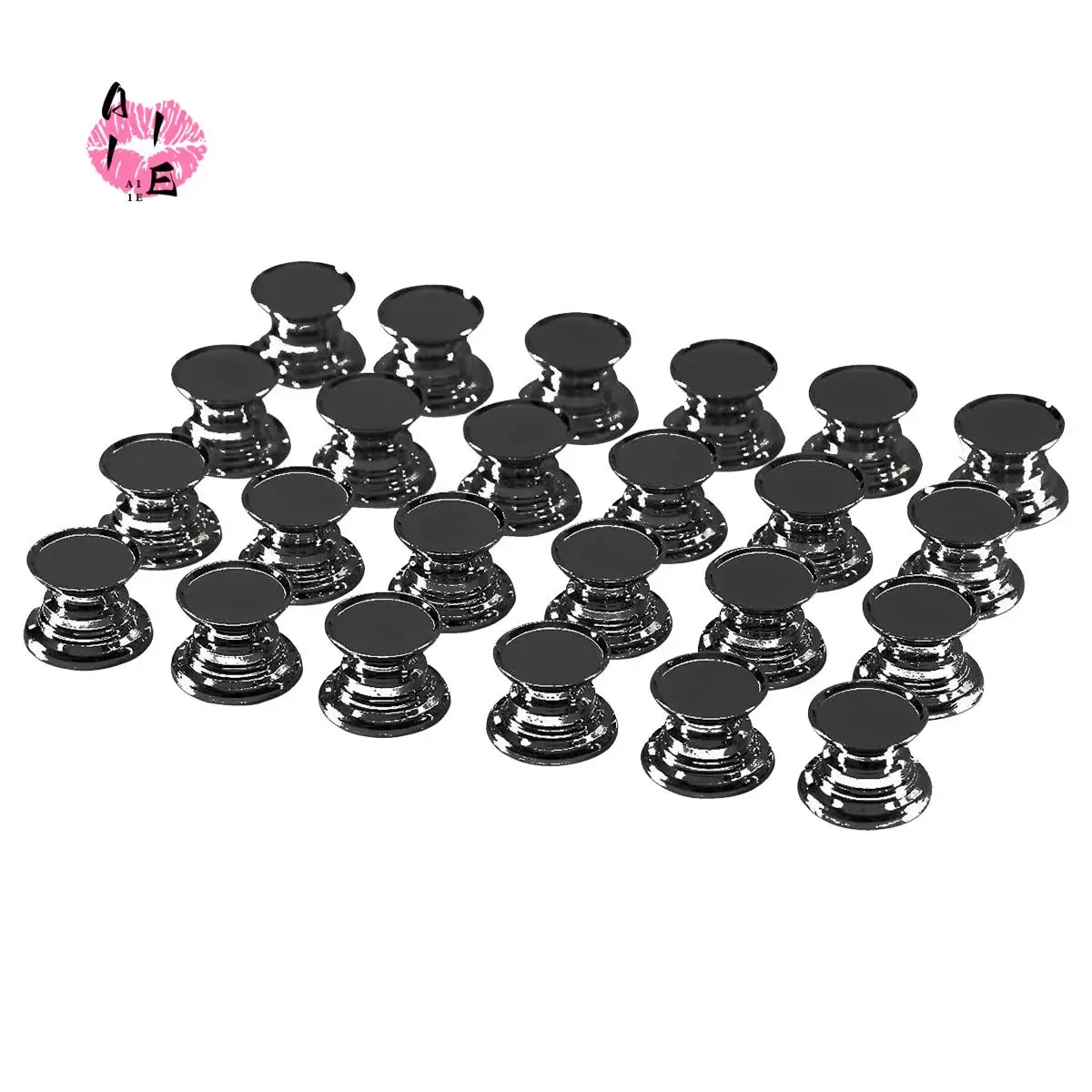 A11E-24 Piece DIY Crystal Epoxy Resin Drawer Knob Base DIY Resin Handle Alloy Base In Bulk (Black)
A11E-24 Piece DIY Crystal Epoxy Resin Drawer Knob Base DIY Resin Handle Alloy Base In Bulk (Black)