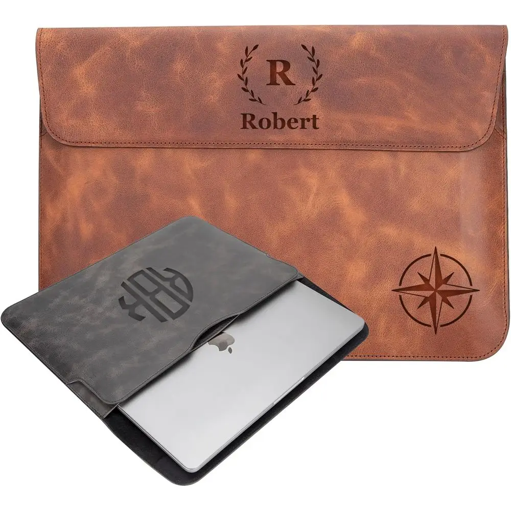 Customizable Leather Sleeve for 13-16 Laptops and iPad Pro 11-13 - Unisex Design
Customizable Leather Sleeve for 13-16 Laptops and iPad Pro 11-13 - Unisex Design