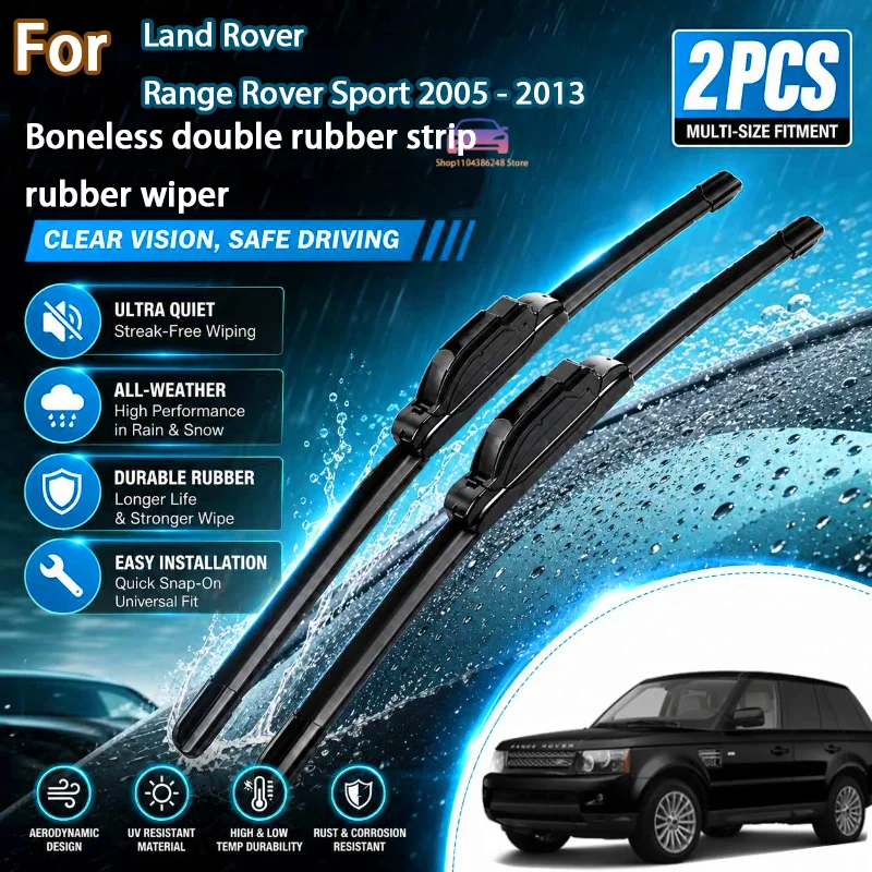 Front Wiper Blades For Land Rover Range Rover Sport 2005 - 2013 Windshield Windscreen Window Brushes 22"+22" Modification Parts
Front Wiper Blades For Land Rover Range Rover Sport 2005 - 2013 Windshield Windscreen Window Brushes 22"+22" Modification Parts