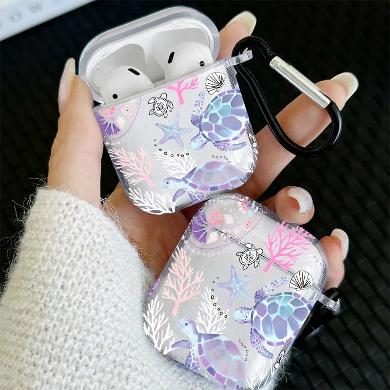 Cute Fashion Turtle Colorful Painting Design Earphone Case for AirPods 4 3 2 1 Pro2 Pro Soft Headset Protective Cover with Hook
Cute Fashion Turtle Colorful Painting Design Earphone Case for AirPods 4 3 2 1 Pro2 Pro Soft Headset Protective Cover with Hook