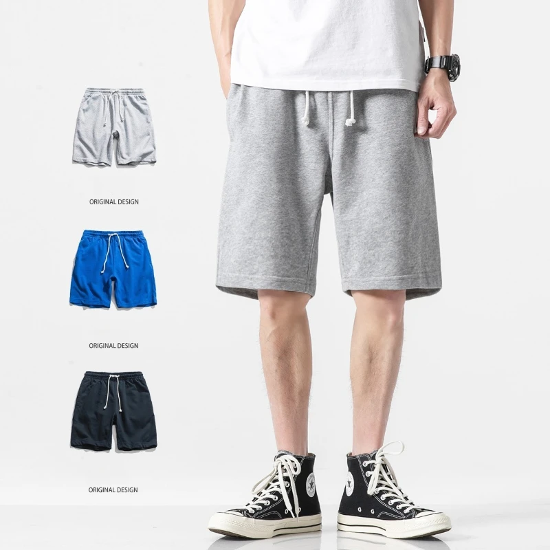 Pure cotton summer solid color casual shorts men's loose straight versatile sports breathable thin sweatpants five-point pants
Pure cotton summer solid color casual shorts men's loose straight versatile sports breathable thin sweatpants five-point pants