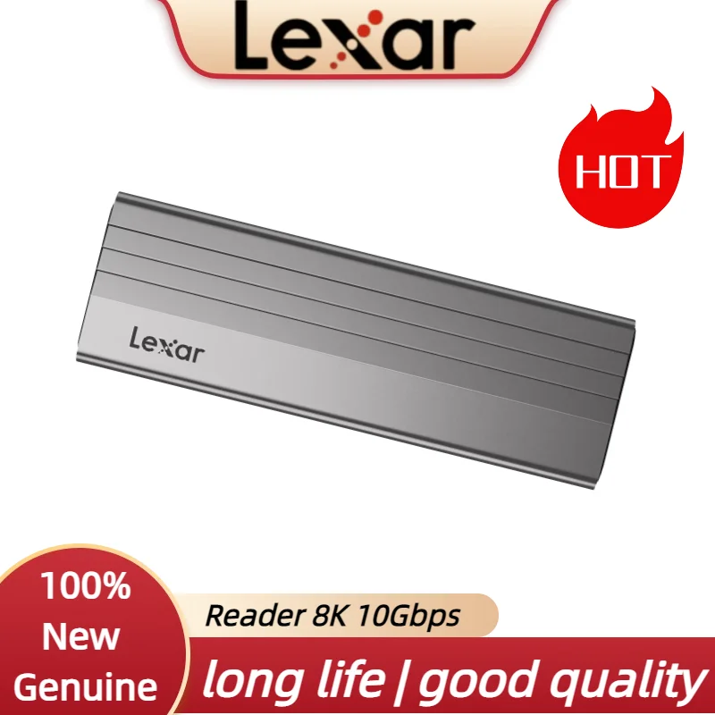 Lexar E300 M.2 SSD Enclosure USB 3.2 Gen 2 Type C Mobile External Hard Disk Case for 2230 / 2242 / 2260 / 2280 NVMe SSD Original
Lexar E300 M.2 SSD Enclosure USB 3.2 Gen 2 Type C Mobile External Hard Disk Case for 2230 / 2242 / 2260 / 2280 NVMe SSD Original