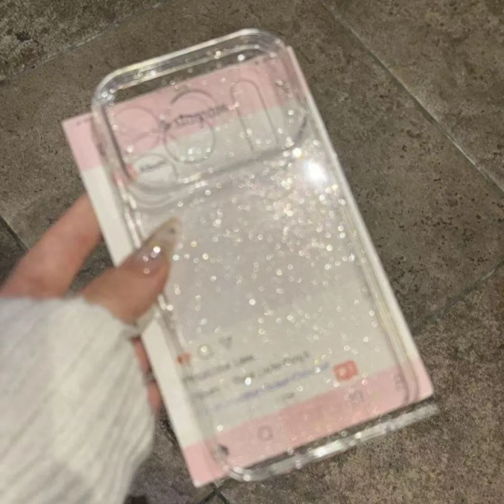 Роскошный блестящий силиконовый прозрачный чехол для телефона iPhone 17 Air 16 15 14 Plus 13 12 17 Pro Max 17Pro, прозрачный мягкий чехол из ТПУ
Роскошный блестящий силиконовый прозрачный чехол для телефона iPhone 17 Air 16 15 14 Plus 13 12 17 Pro Max 17Pro, прозрачный мягкий чехол из ТПУ