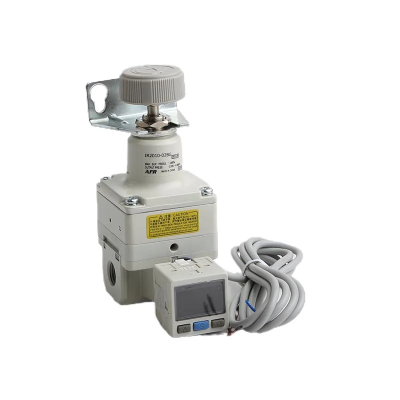 Pneumatic air source processor high precision pressure regulating valve air pressure IR1000-01 IR2020-02 with ISE30A-01-N-L -P-L
Pneumatic air source processor high precision pressure regulating valve air pressure IR1000-01 IR2020-02 with ISE30A-01-N-L -P-L