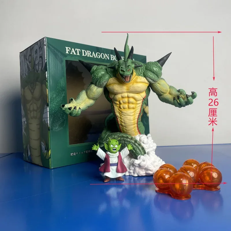 New 26cm Dragon Ball Anime Handpiece Shenlong Porunga Vsz Namco With Dragon Balls Fat Dragon Kingpin Anime Ornament Model Gifts
New 26cm Dragon Ball Anime Handpiece Shenlong Porunga Vsz Namco With Dragon Balls Fat Dragon Kingpin Anime Ornament Model Gifts