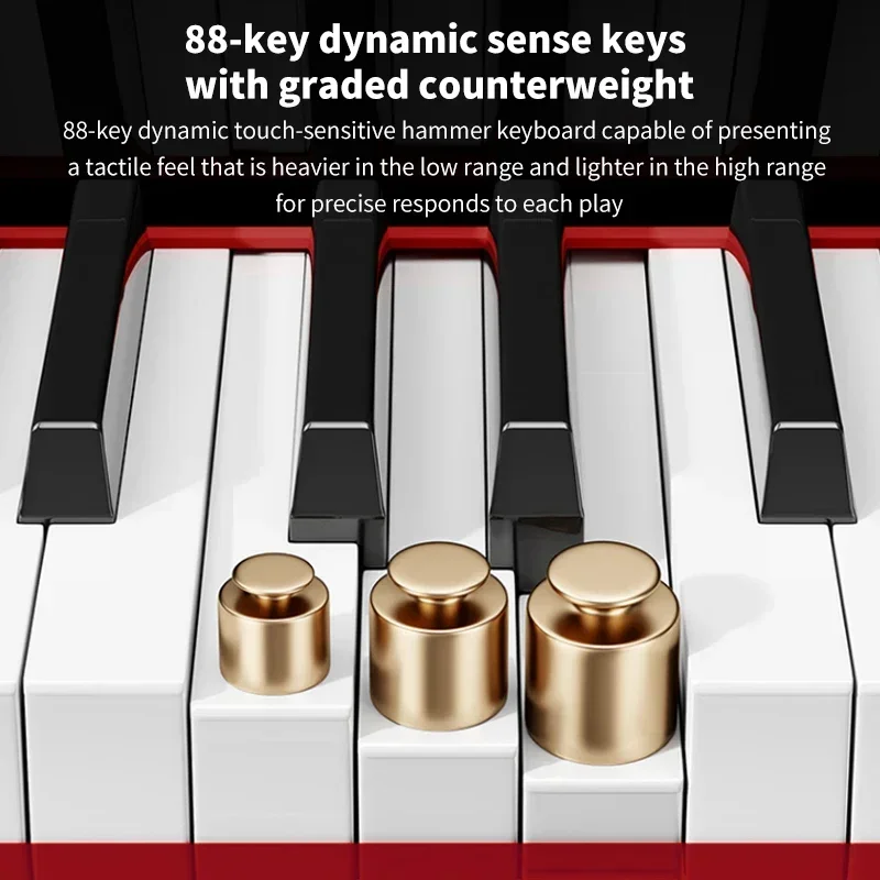 Лучшее электронное пианино в продаже: цифровое пианино с 88 взвешенными клавишами, MIDI-клавиатура, взвешенные музыкальные инструменты
Лучшее электронное пианино в продаже: цифровое пианино с 88 взвешенными клавишами, MIDI-клавиатура, взвешенные музыкальные инструменты