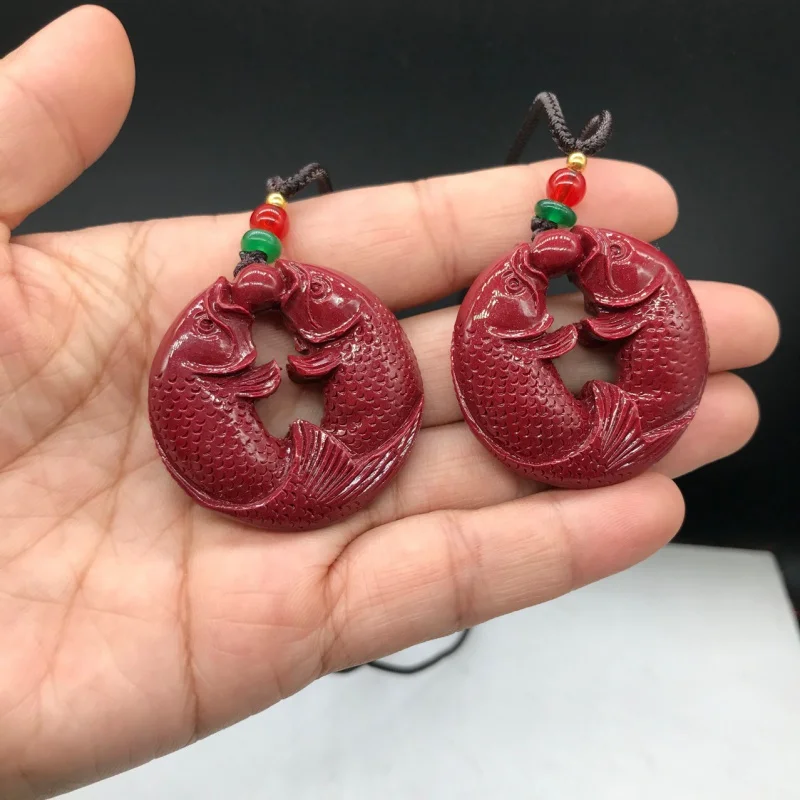 Ore Annual Double Beads Purple Gold Sand Fish Pendant for Men and Women Quantity Dis
Ore Annual Double Beads Purple Gold Sand Fish Pendant for Men and Women Quantity Dis