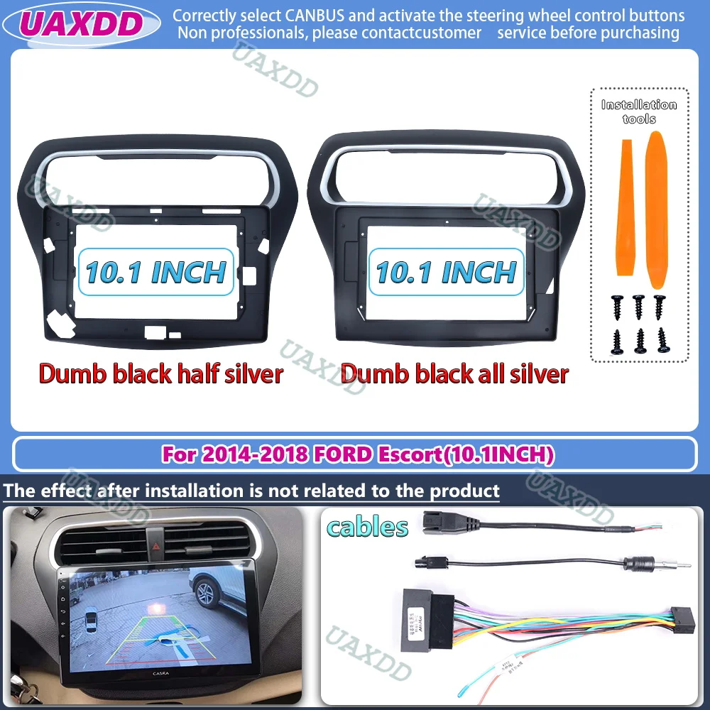 Для 2014-2018 FORD Escort 10,1 дюйма 2 Din автомобильный радиоприемник Android рамка фасционный кабель видео жгут адаптер плеер мультимедийный декодер CD
Для 2014-2018 FORD Escort 10,1 дюйма 2 Din автомобильный радиоприемник Android рамка фасционный кабель видео жгут адаптер плеер мультимедийный декодер CD