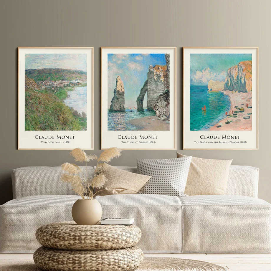 Wall Art Canvas Painting Abstract Monet Landscape Beach Cliff Seaside Nordic Posters And Prints Wall Pictures Living Room Decor
Wall Art Canvas Painting Abstract Monet Landscape Beach Cliff Seaside Nordic Posters And Prints Wall Pictures Living Room Decor